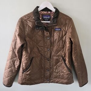 Patagonia S Gorpcore Hiking Cottagecore Diamond Quilted Back Pasture Jacket